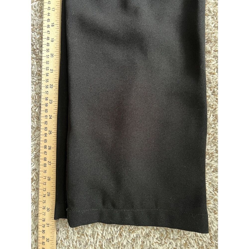 Like New! GREYLIN Black Pleated Straight Leg Lined Trousers in Size XS - Picture 14 of 14